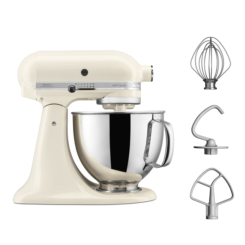 KitchenAid Almond Cream 4.8L Artisan Stand Mixer 5KSM125